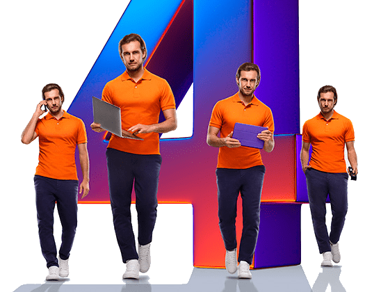 Великолепная четверка Ростелеком в посёлок Мегринский (Вологодская область)